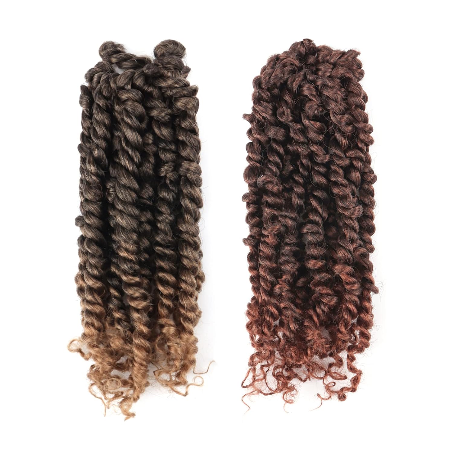 FAST SHIPPING 3-5 DAY NB | ToyoTress Tiana Passion Twist Hair - Pre-twisted Crochet Braids Natural Black, Pre-looped Synthetic Braiding Hair Extensions