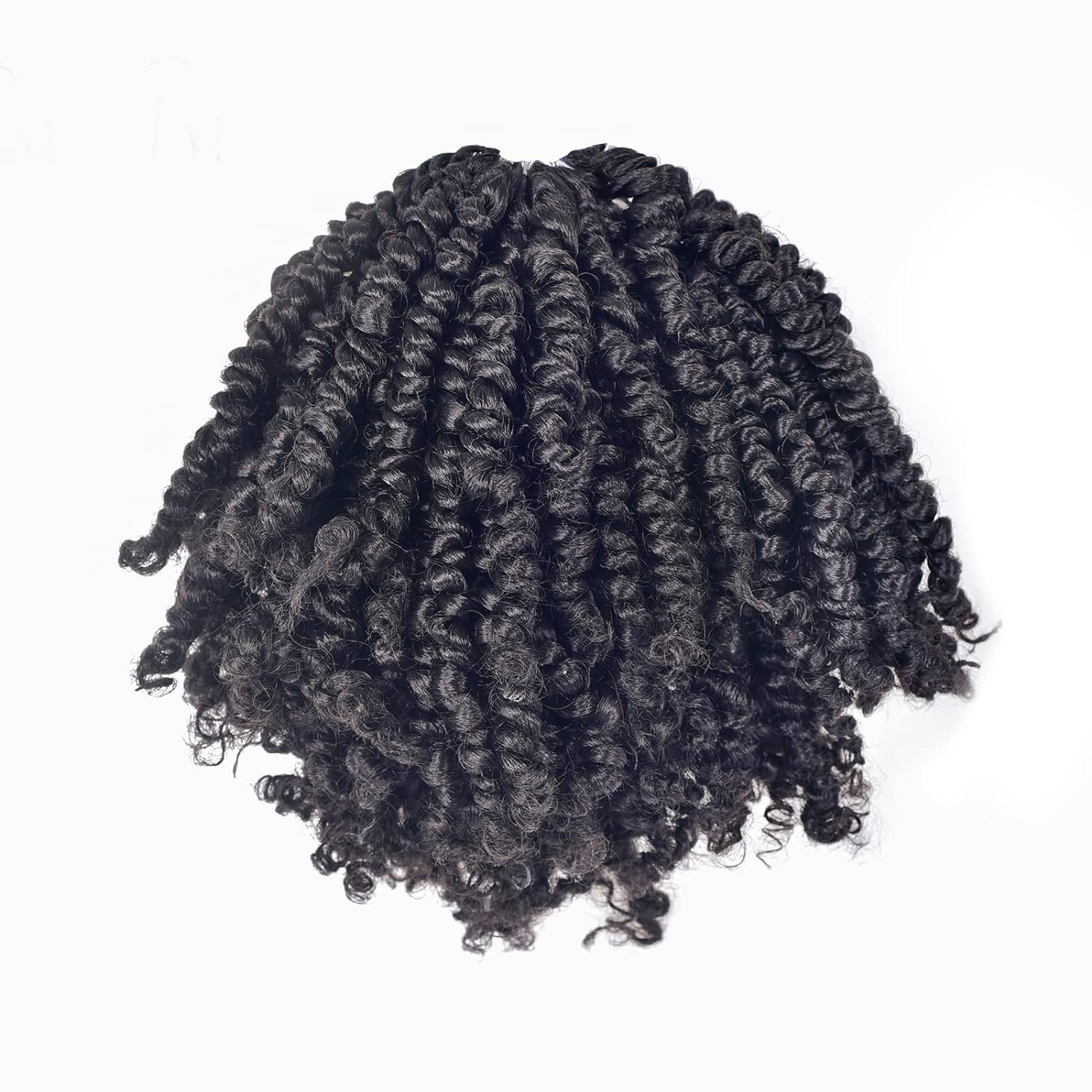 FAST SHIPPING 3-5 DAY NB | ToyoTress Tiana Passion Twist Hair - Pre-twisted Crochet Braids Natural Black, Pre-looped Synthetic Braiding Hair Extensions