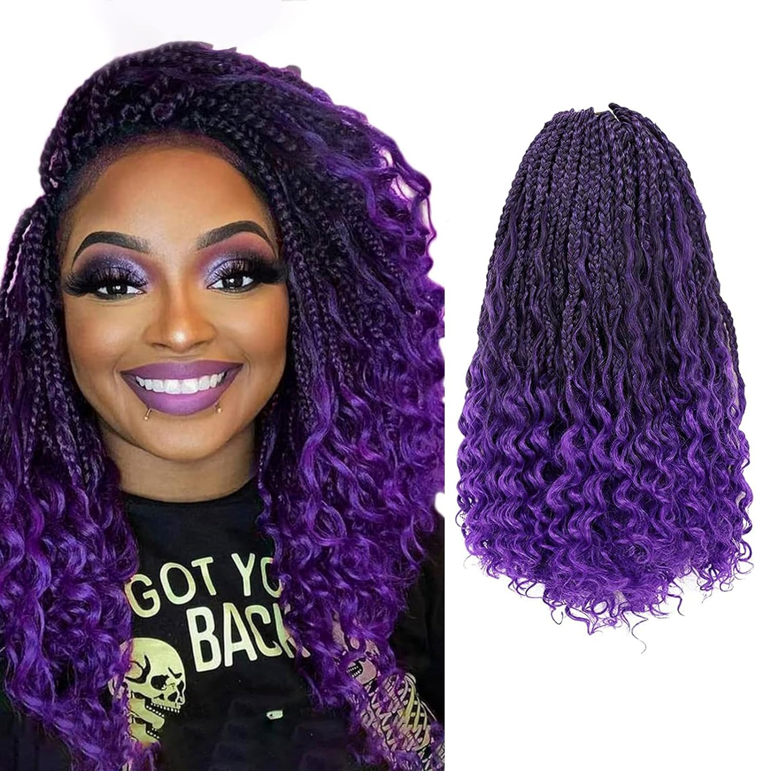 FAST SHIPPING 3-5 DAY Bob Spring | TOYOTRESS Bob Spring Twist (160 strands), Short Fluffy Twist, Pre-Twisted Pre-Looped Crochet Install Hair Super Cute & Versatile Crochet Braids