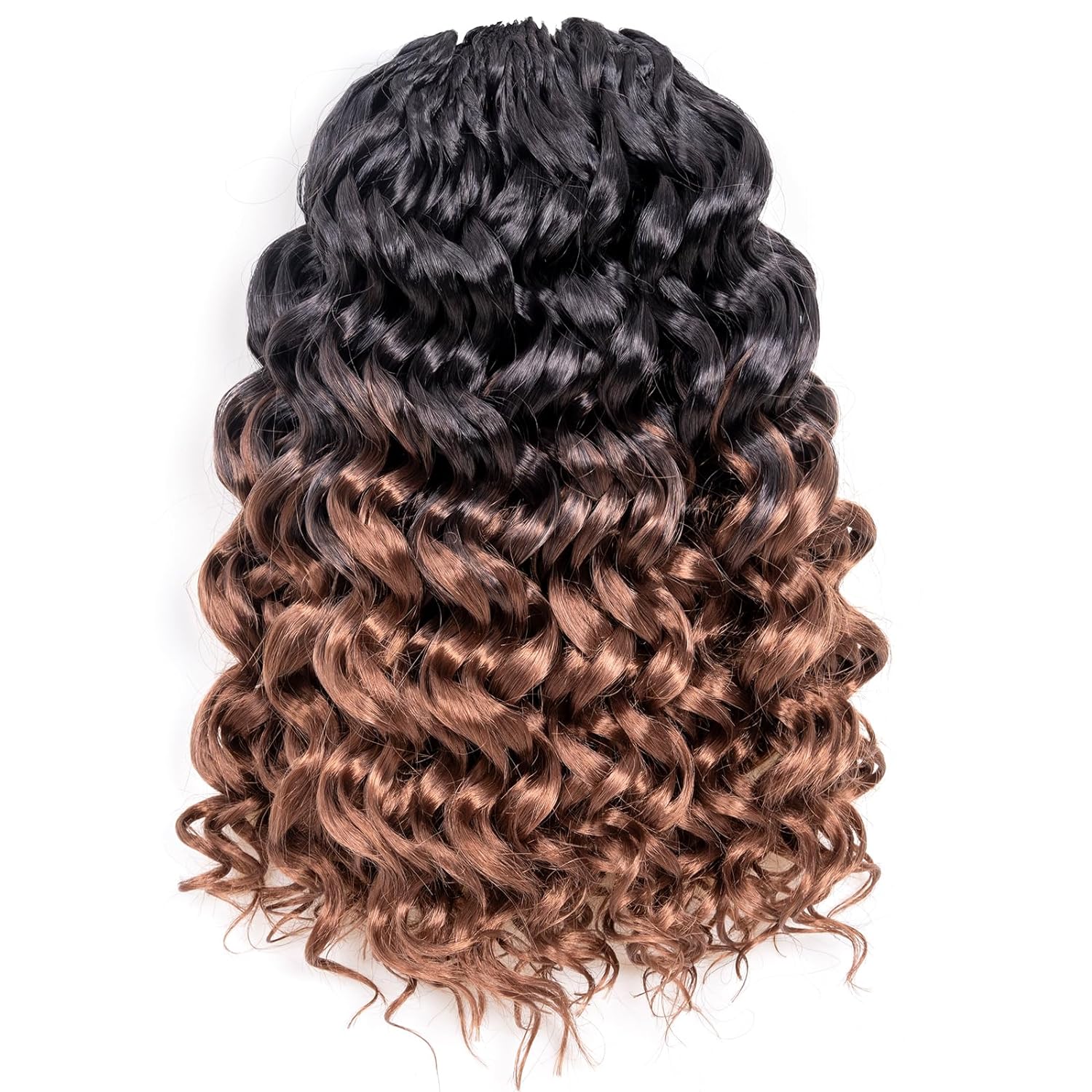 ( US ONLY) FAST SHIPPING BC | Toyotress Beach Curl Crochet Hair - 8 Packs Crochet Hair, Short Curly Beach Wave Wavy Braids For Black Women Synthetic Braiding Hair Extensions