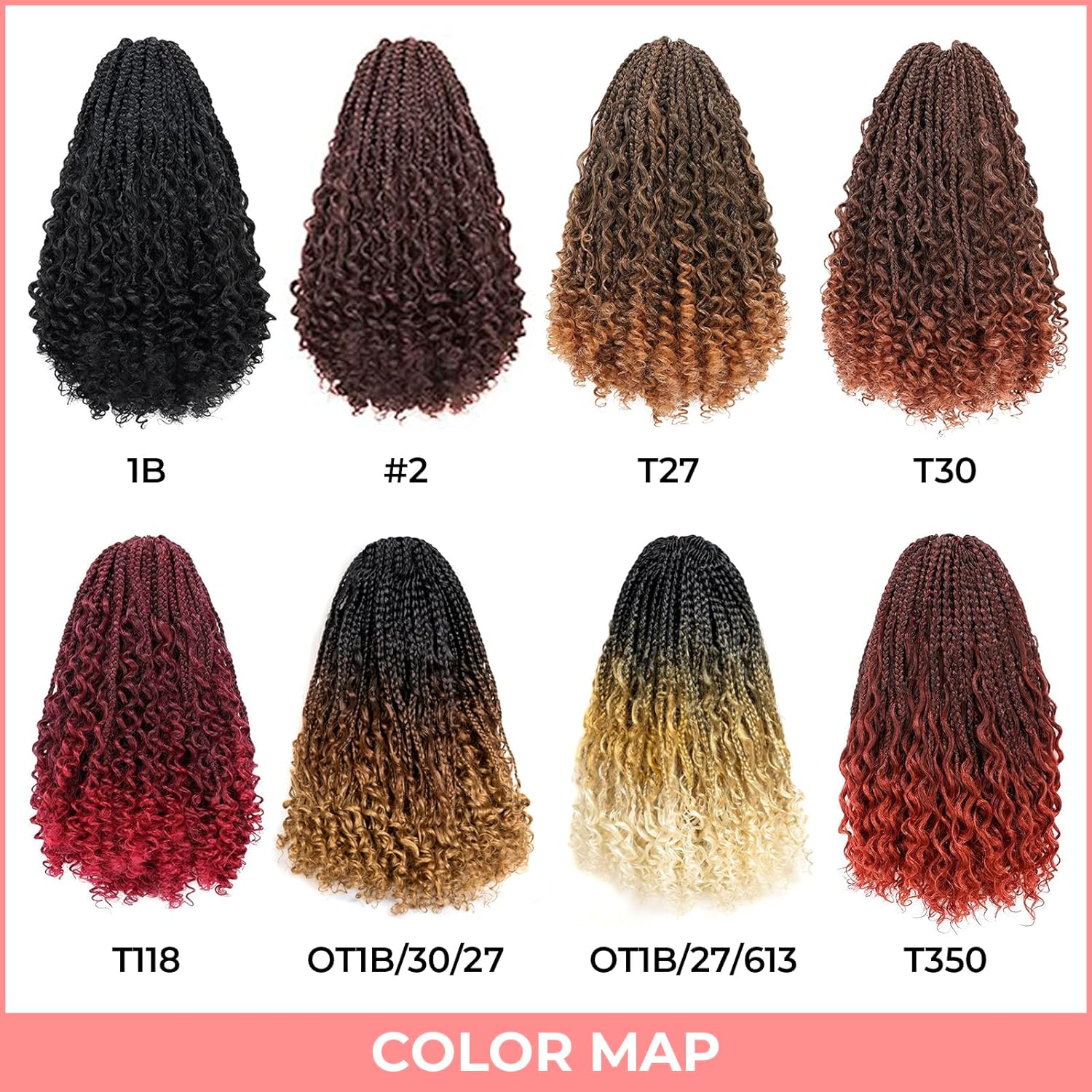 FAST SHIPPING 3-5 DAY Bob Spring | TOYOTRESS Bob Spring Twist (160 strands), Short Fluffy Twist, Pre-Twisted Pre-Looped Crochet Install Hair Super Cute & Versatile Crochet Braids