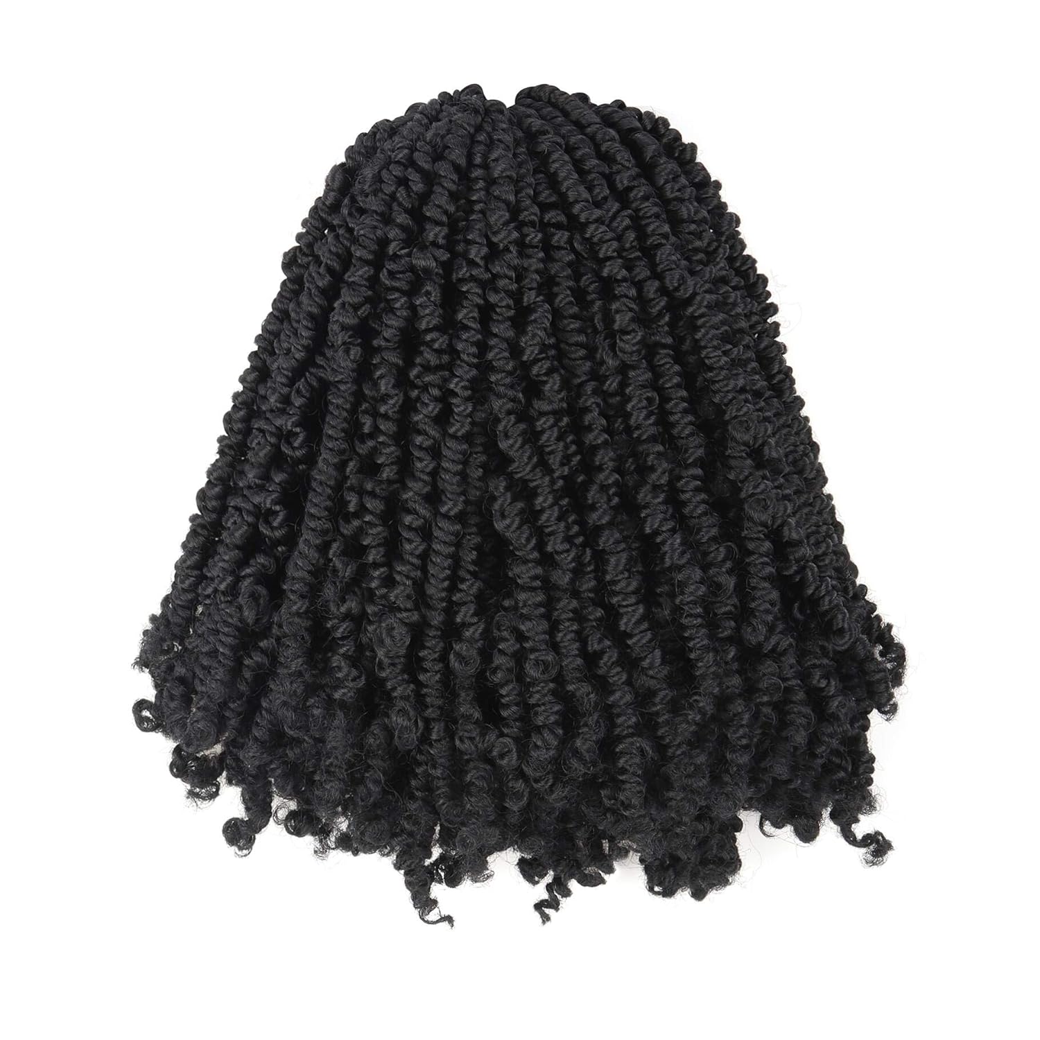 FAST SHIPPING 3-5 DAY Bob Spring | TOYOTRESS Bob Spring Twist (160 strands), Short Fluffy Twist, Pre-Twisted Pre-Looped Crochet Install Hair Super Cute & Versatile Crochet Braids