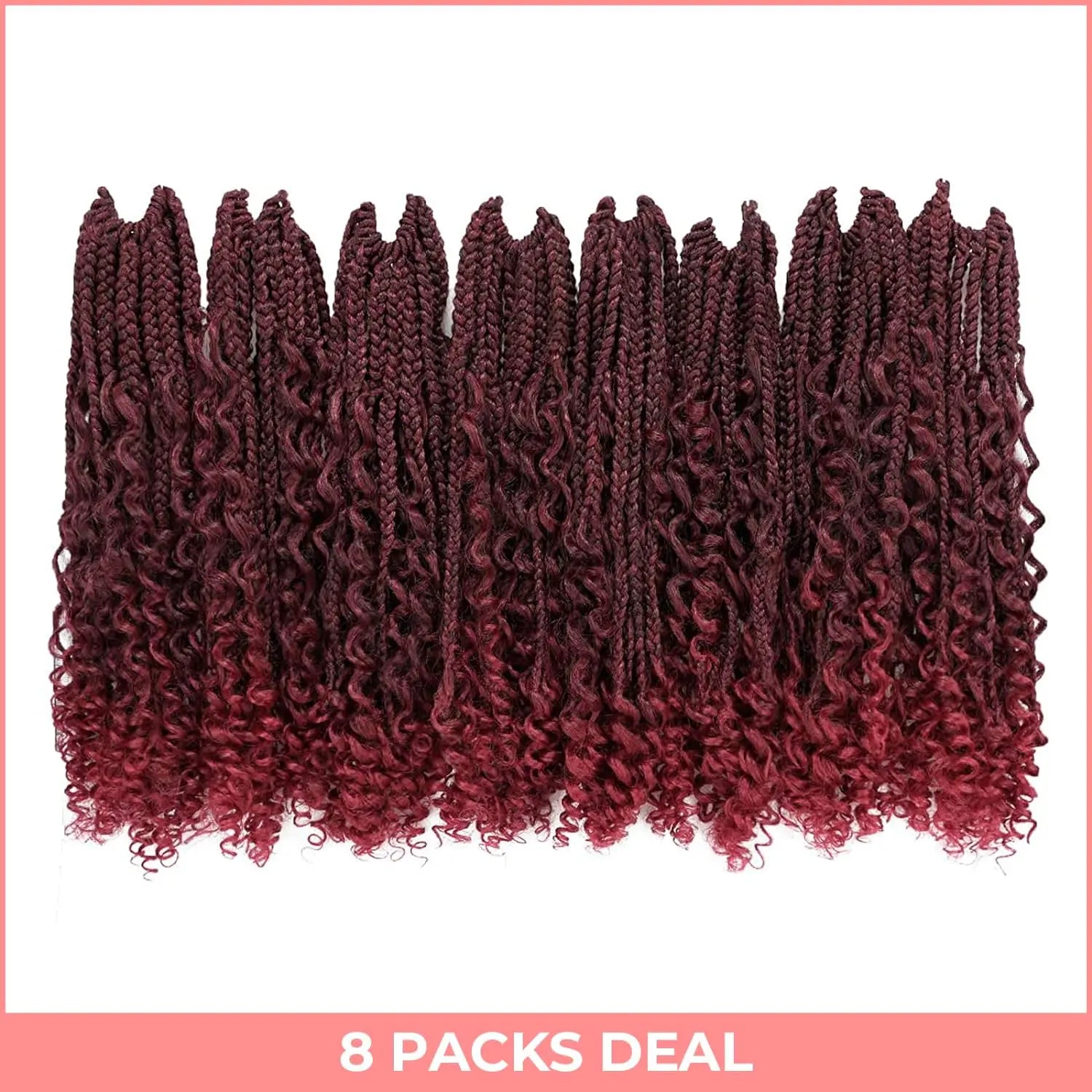 ( US ONLY) FAST SHIPPING Bob Spring | Toyotress® Bob Spring Twist, Short Fluffy Twist, Pre-Twisted Pre-Looped Crochet Install Hair Super Cute & Versatile Crochet Braids Toyotress