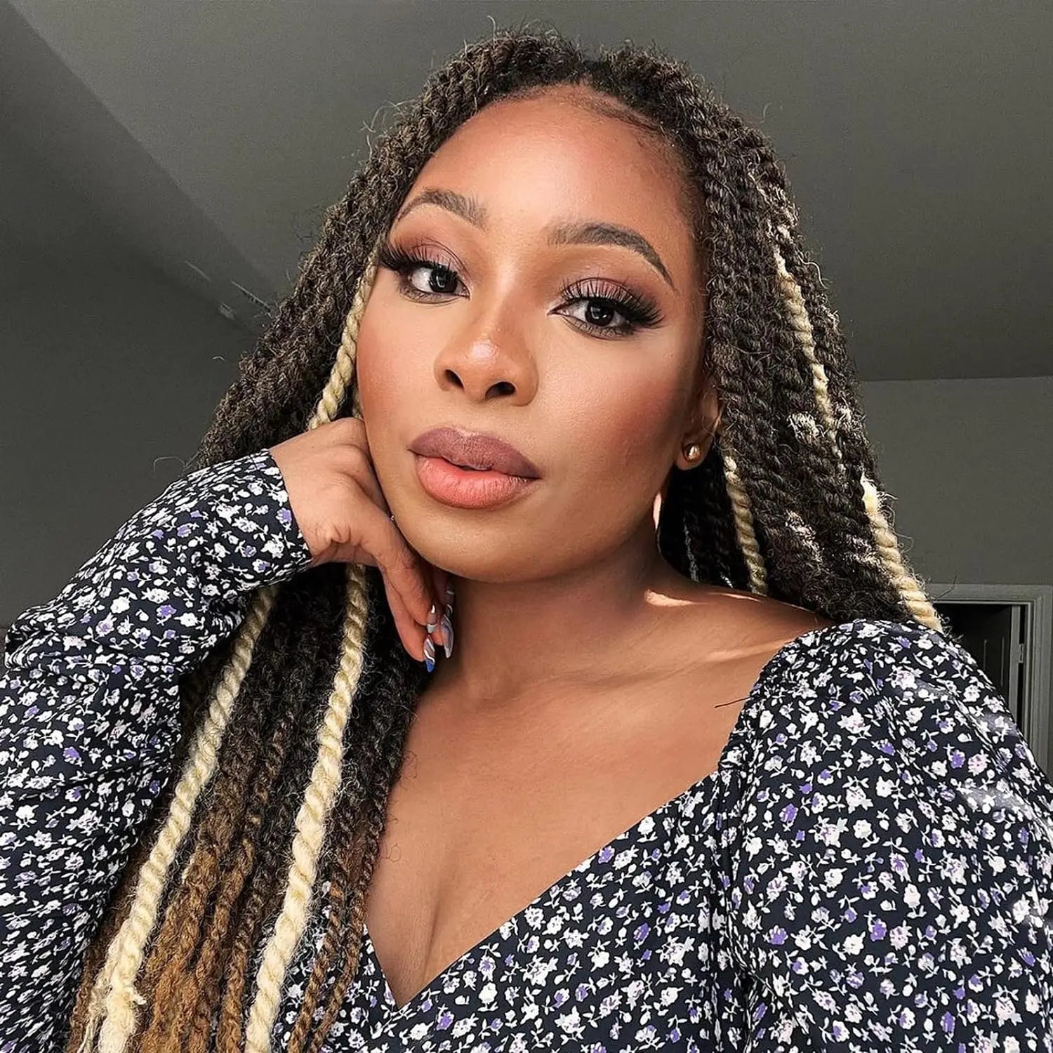 ( US ONLY) FAST SHIPPING Marley Hair | Toyotress® Marley Twist Hair - Short Black Marley Hair For Faux Locs, Afro Kinky Curly Marley Twist Braiding Hair Extensions Synthetic Toyotress