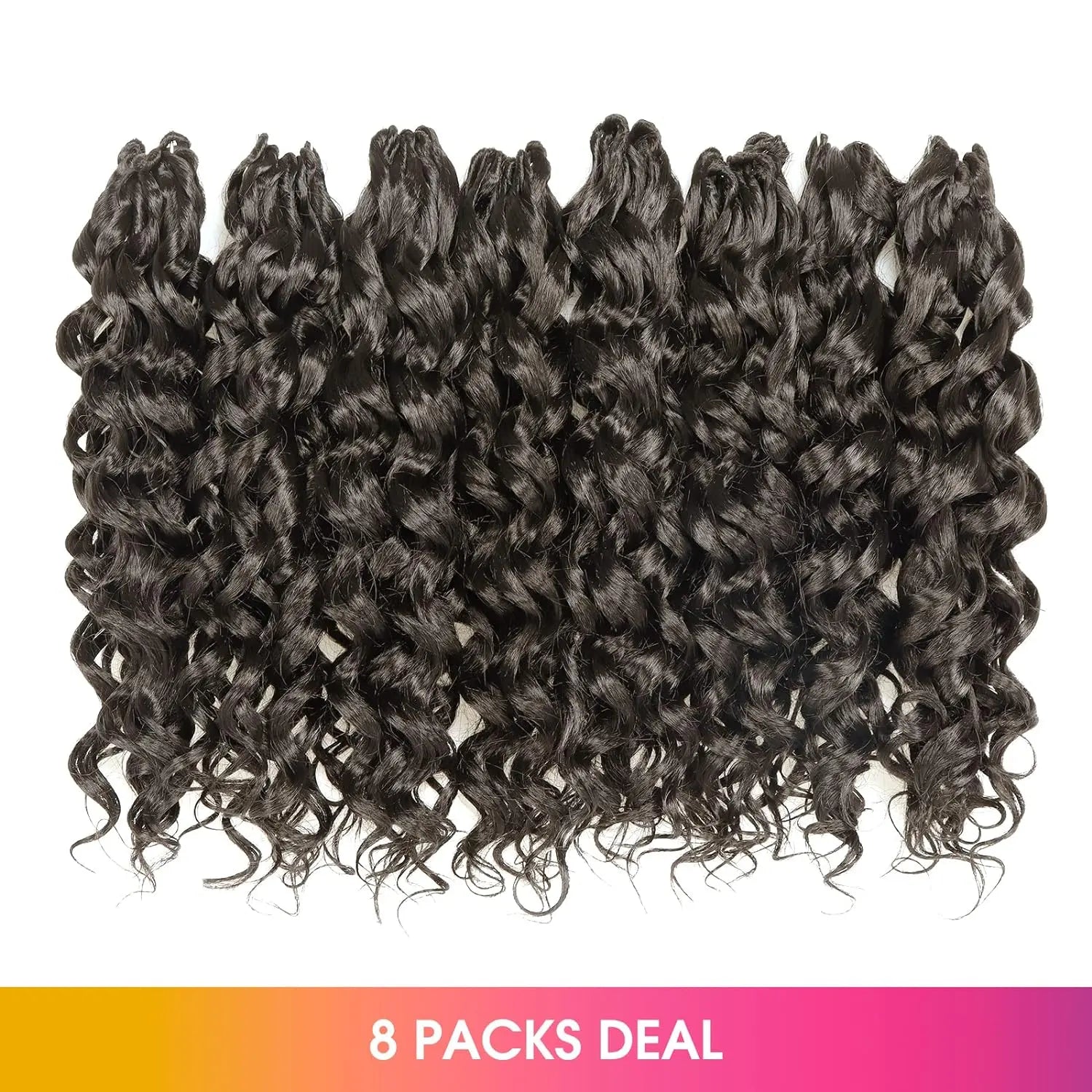 ( US ONLY) FAST SHIPPING BC | Toyotress® Freetress Beach Curl Crochet Hair Gogo Curl Jamaican Bounce Wavy Curly Pre-Looped Synthetic Hair Extensions Toyotress