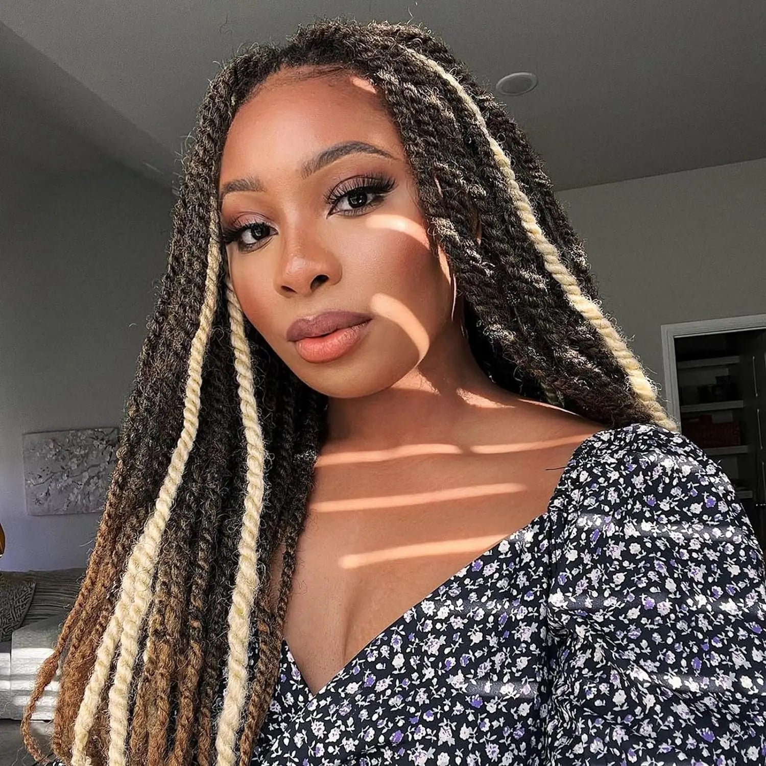 ( US ONLY) FAST SHIPPING Marley Hair | Toyotress® Marley Twist Hair - Short Black Marley Hair For Faux Locs, Afro Kinky Curly Marley Twist Braiding Hair Extensions Synthetic Toyotress