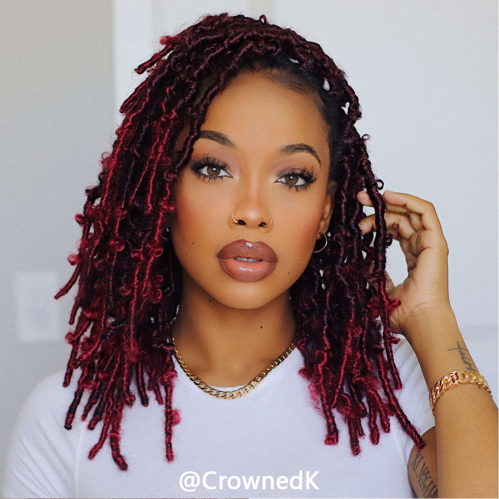 Butterfly Locs 12 Inches Pre-twisted Distressed Synthetic Crochet Hair - Toyotress