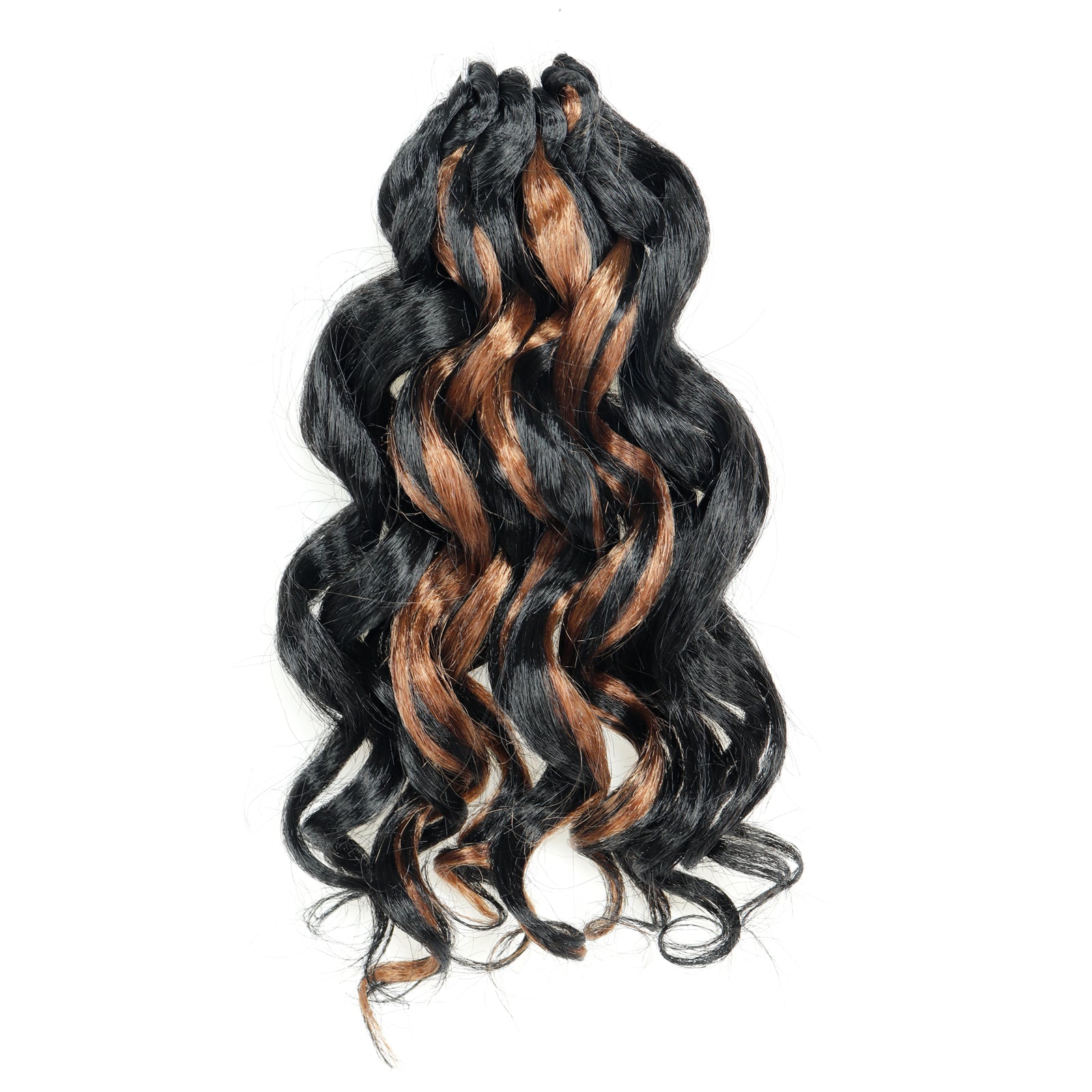 Gogo Curl Crochet Hair 8 packs | CoCo Curl Jamaican Bounce Wavy Curly Pre-Looped Synthetic Hair