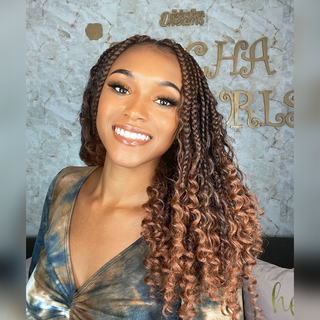 Goddess Box Braids Crochet Hair
