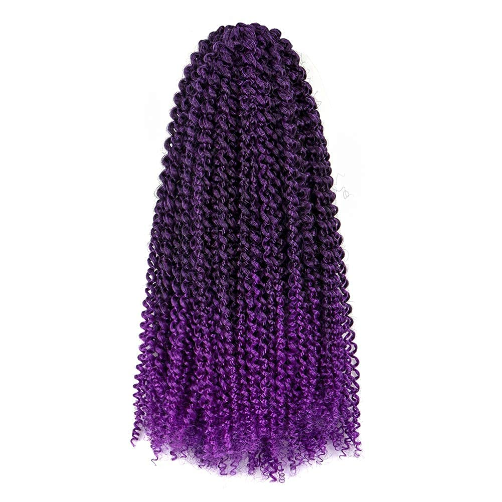Bohemian Crochet Braiding Hair 18 Inches for Passion Twists