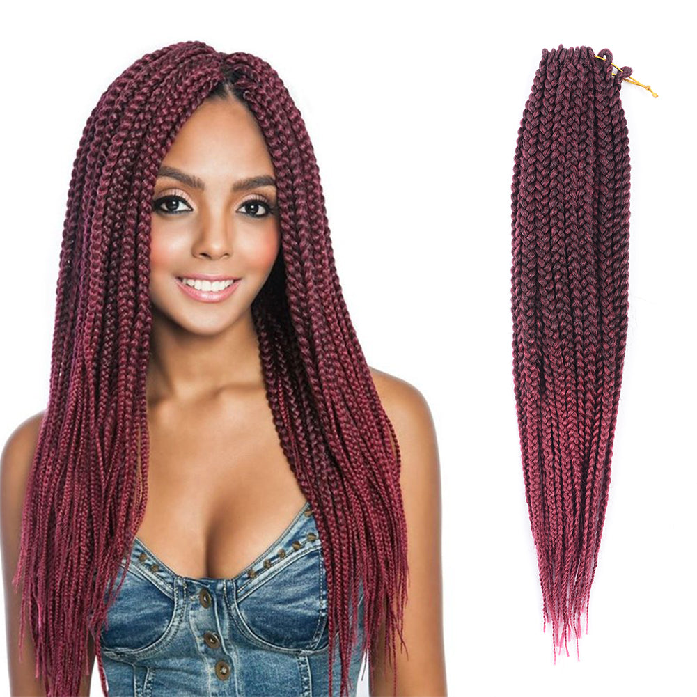 Box Braid 1 Pack Crochet Synthetic Hair Extensions - Toyotress