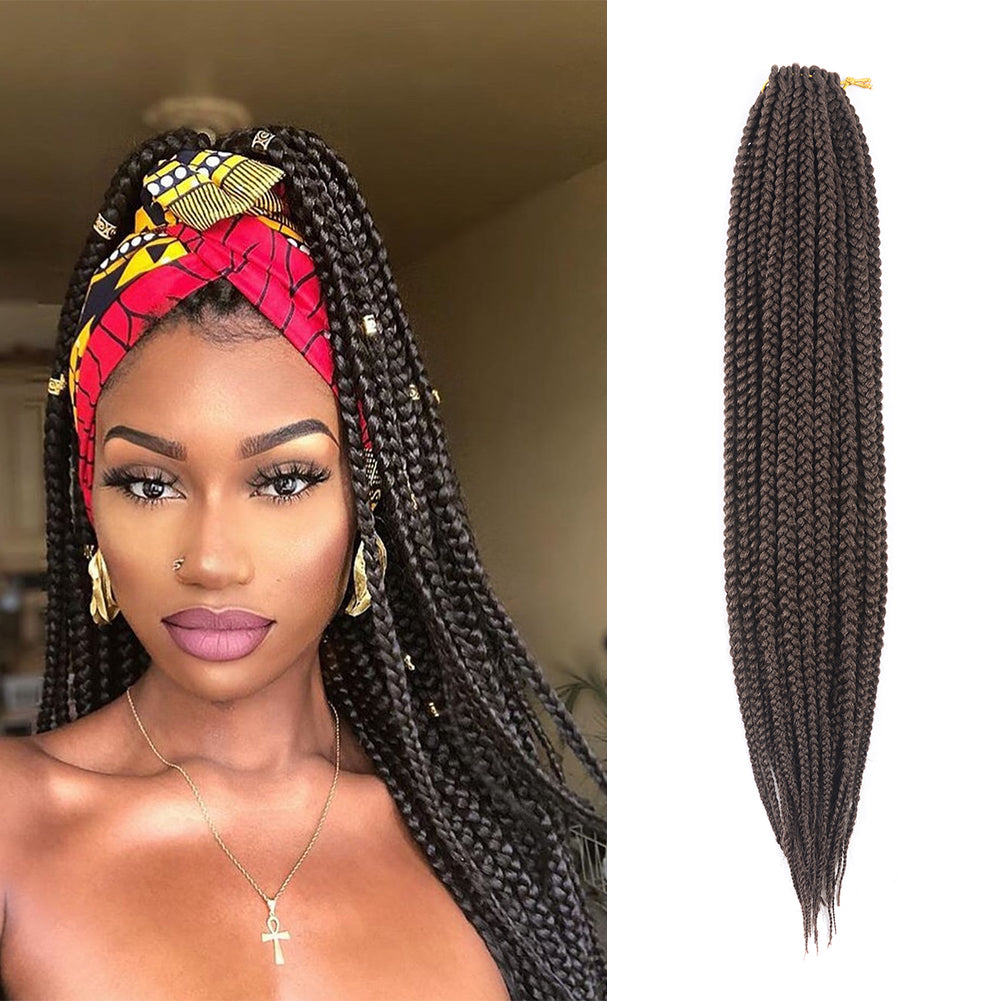 Box Braid 1 Pack Crochet Synthetic Hair Extensions - Toyotress