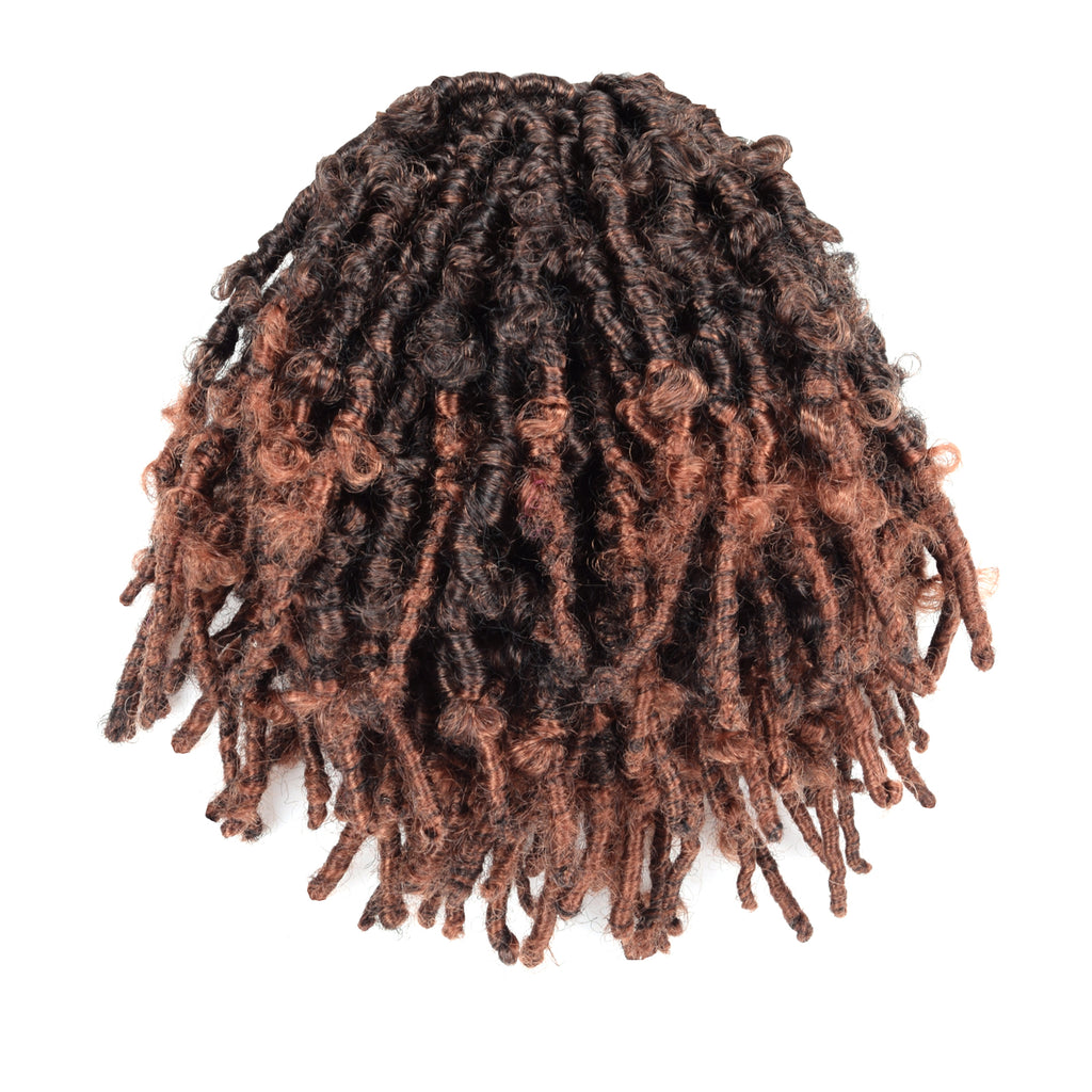 Butterfly Locs 8 Inches Pre-twisted Distressed Synthetic Crochet Hair - Toyotress