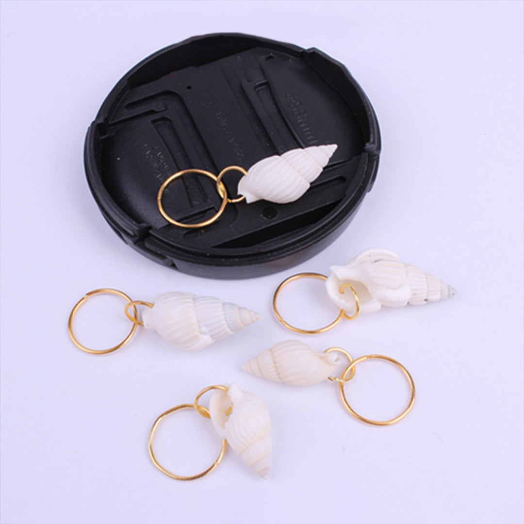 Toyotress Jewelry Aluminum Dreadlocks Hair Jewelry Rings Metal Hair Cuffs Hair Decorations Pendants