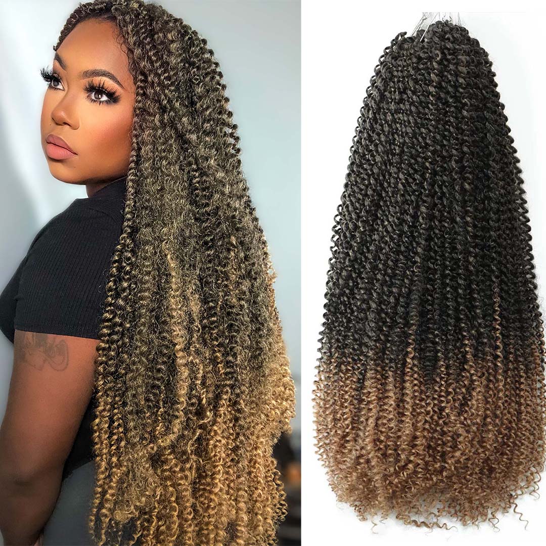 Bohemian Crochet Braiding Hair 28 Inches for Passion Twists